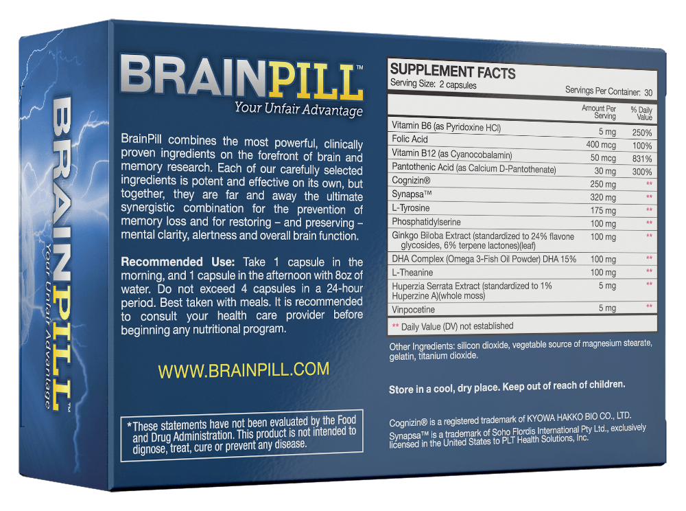 brainpill ingredients