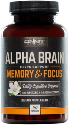 alpha brain bottle
