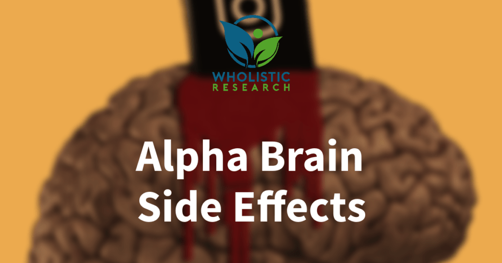 alpha brain side effects