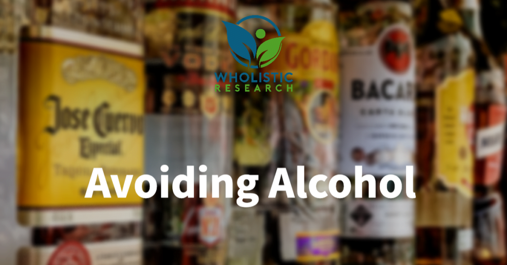 avoiding alcohol with adderall