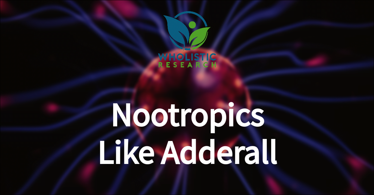best nootropics like adderall