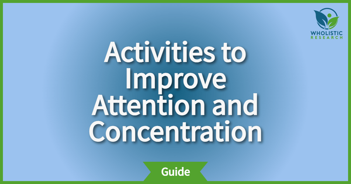 activities to improve concentration