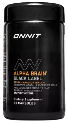 buy alpha brain black label