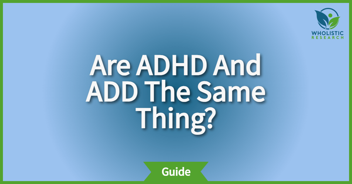 are add and adhd treated the same way
