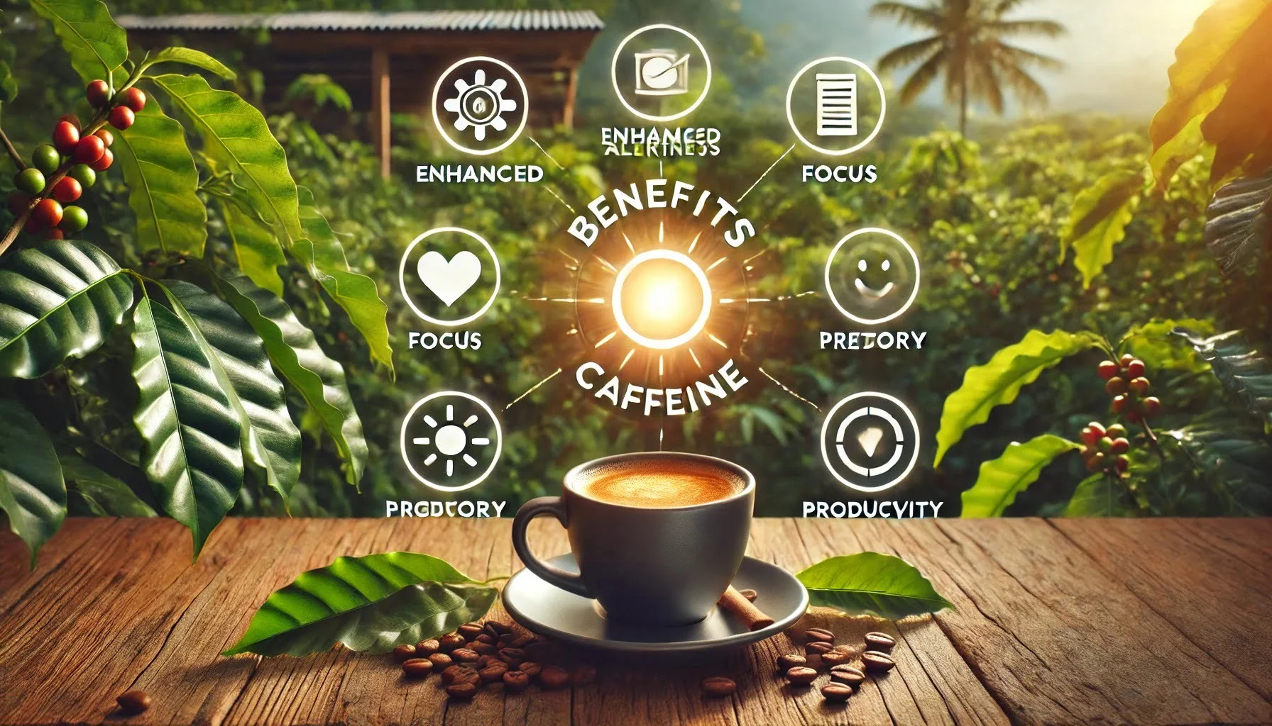 caffeine nootropic effects on alertness, memory, anxiety