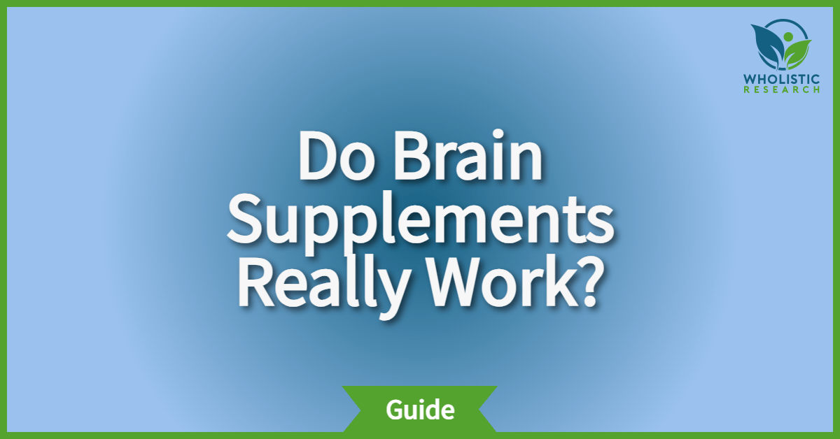do brain boosting supplements actually work