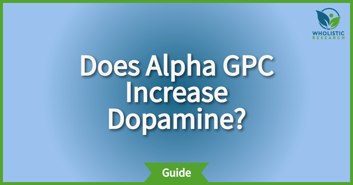 does alpha-gpc raise dopamine