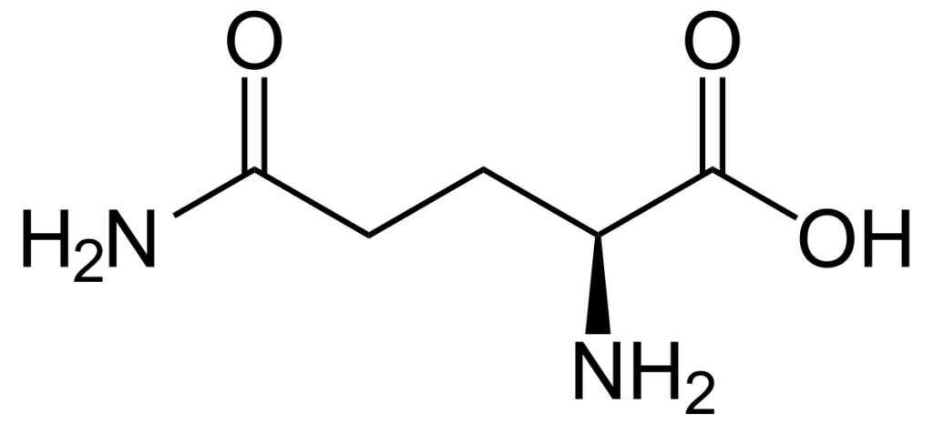 glutamine supplement chemical formula