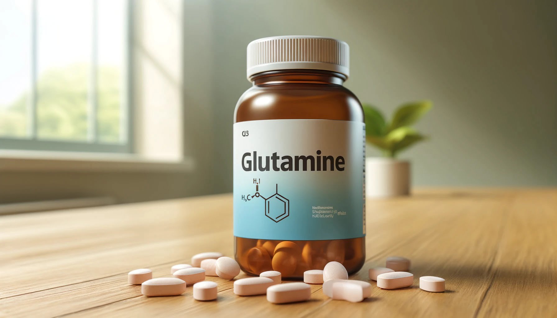 glutamine supplement nootropic benefits, dosage and side effects