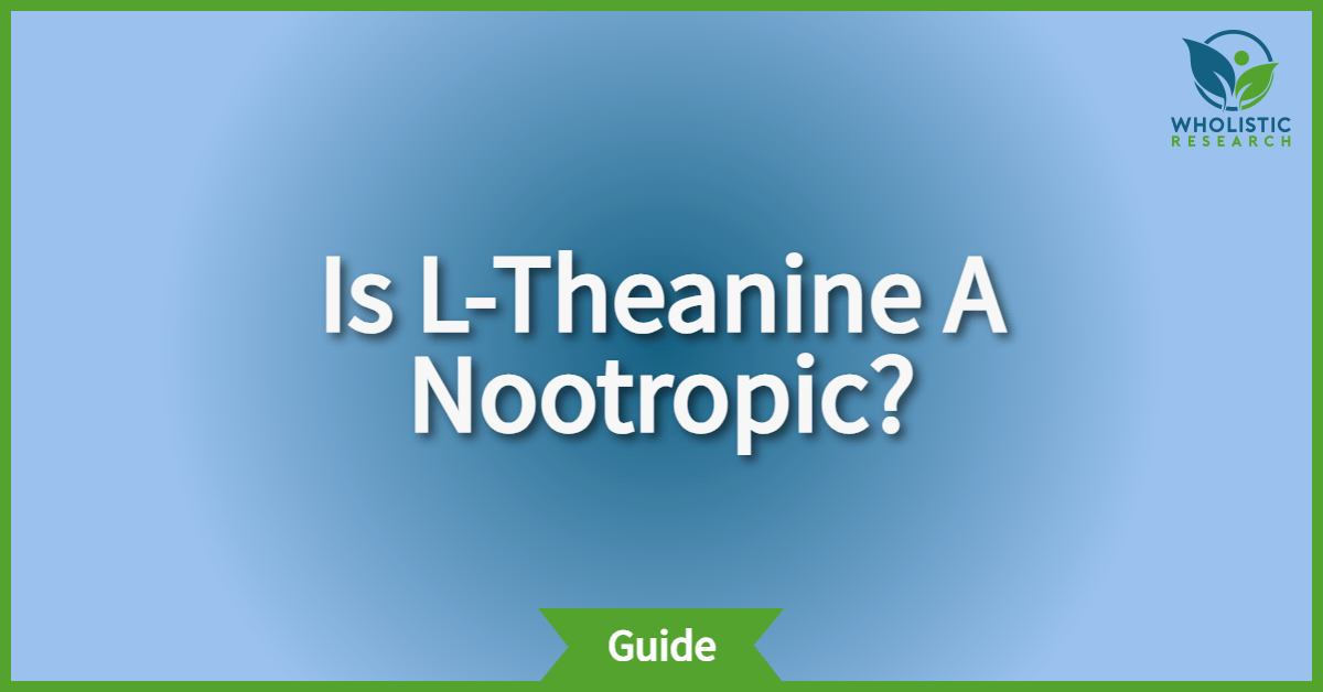 is l-theanine really a nootropic