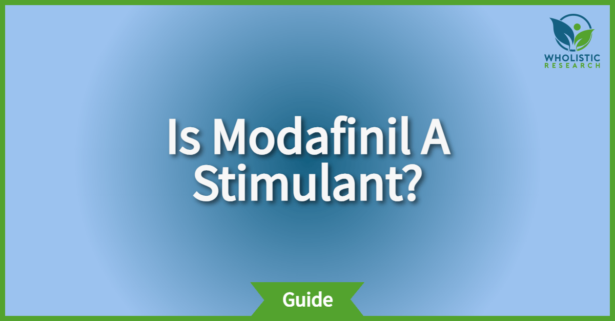 is modafinil really a stimulant?