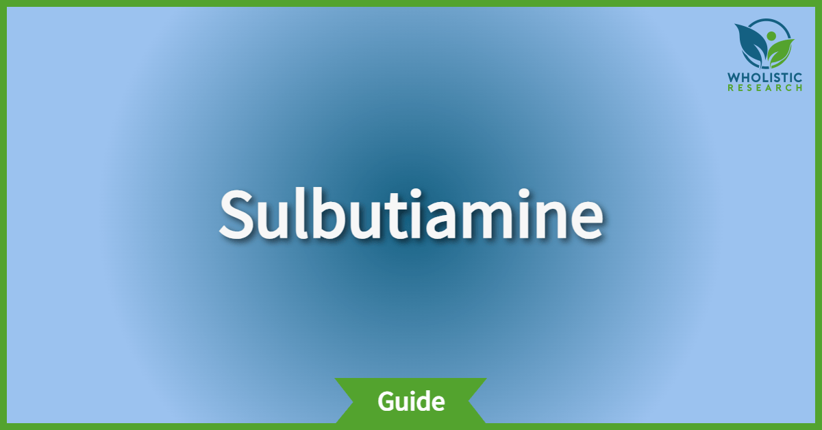 sulbutiamine review